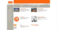 Desktop Screenshot of juedisches-museum-muenchen.de